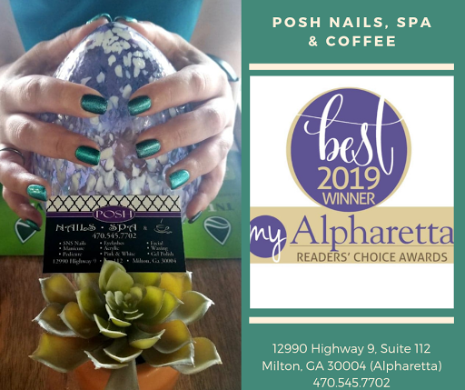 Nail Salon «POSH Nails, Spa & Coffee», reviews and photos, 12990 GA-9 #112, Alpharetta, GA 30004, USA