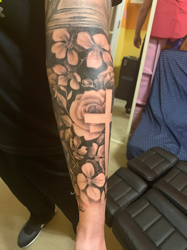 Explore gap filler tattoo filler ideas, creative tattoo ideas in Concord, available at The Lost Sheep Tattoo