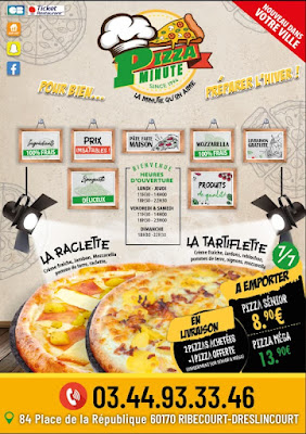 pizza minute à Ribécourt-Dreslincourt