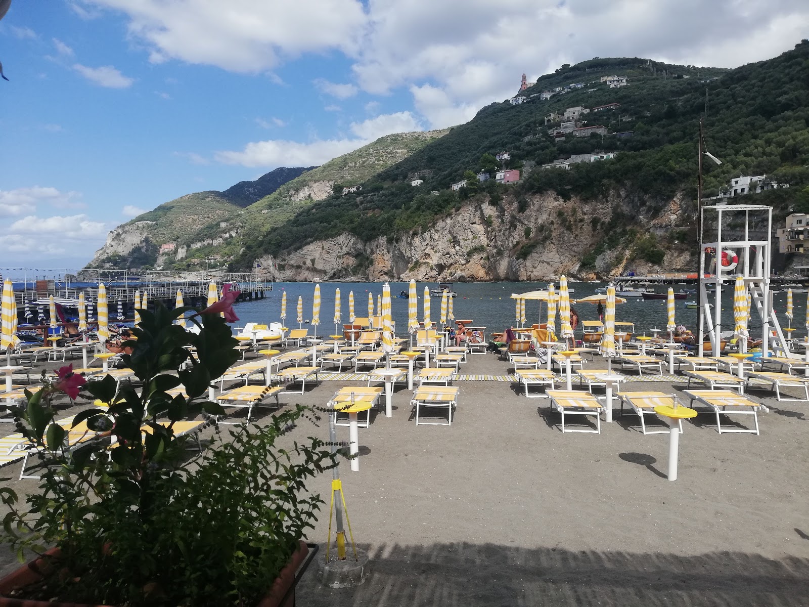 Foto de Spiaggia Vico Equense e o assentamento