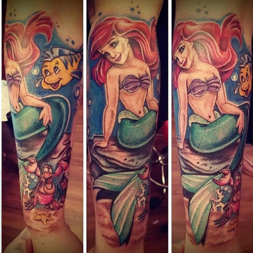 Explore monkey tattoo ideas, creative tattoo ideas in Orange Park, available at Diamond Tip Tattoo