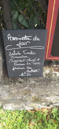 Menu du Chez josette à Montjoux