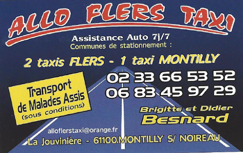 Service de taxi Allo Assistance Auto Taxi Flers Montilly-sur-Noireau