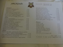 Speckstube à Centa San Nicolò menu