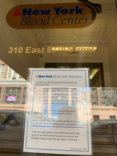 Blood Donation Center «New York Blood Center», reviews and photos