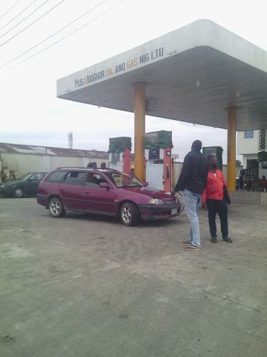 Idoghor Petroleum, Odion, Warri, Nigeria, Gas Station, state Delta