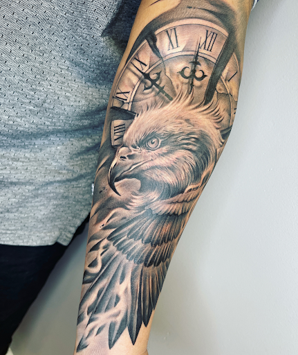 Explore dissociation tattoo ideas, creative tattoo ideas in Lake Alfred, available at Moreira Ink