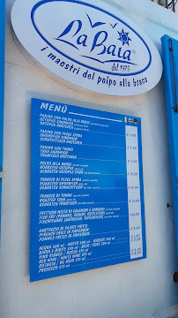 La Baia Monopoli à Monopoli menu