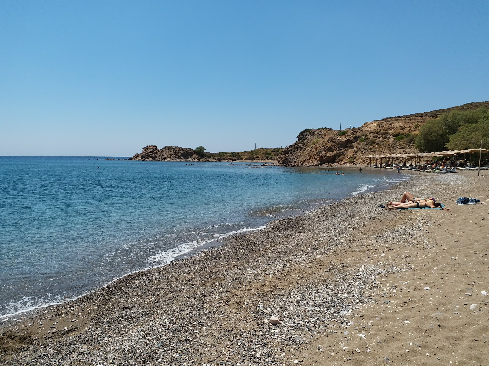 Managros Beach'in fotoğrafı biraz temiz temizlik seviyesi ile