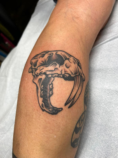 Explore bulldog tattoo ideas, creative tattoo ideas in Paducah, available at Third Moon Tattoos