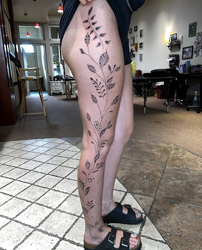 Explore sickle cell tattoo ideas, creative tattoo ideas in Sunbury, available at Knuckles & Needles Tattoo Parlor