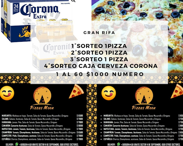 Opiniones de Pizzas Moon en Arica - Pizzeria
