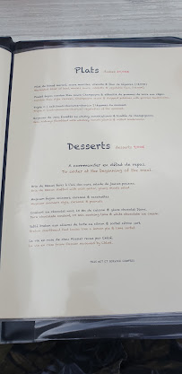 Le P'tit Boursault Restaurant-Traiteur à Boursault carte