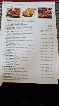 Menu du Pizzeria Amore Knesebeck à Wittingen