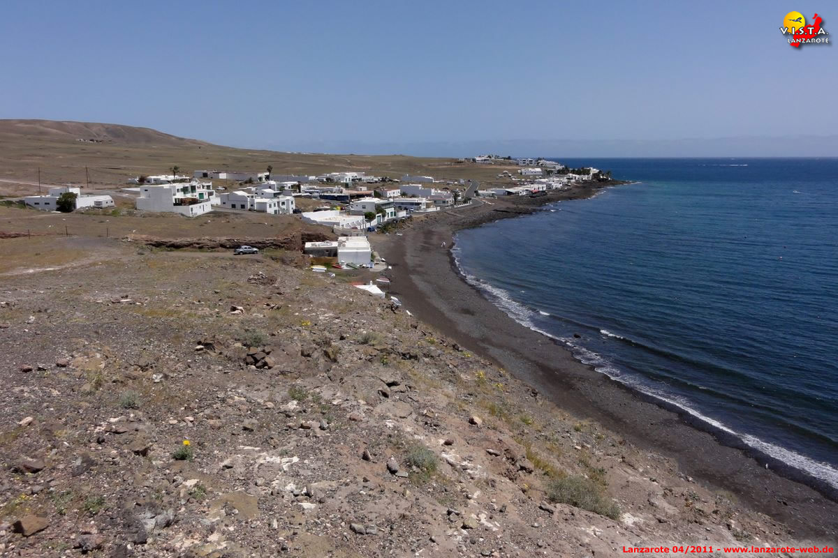 Zdjęcie Playa Quemada z przestronna linia brzegowa