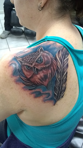 Explore lavender tattoo ideas, creative tattoo ideas in Pittsfield, available at Intradermal Designs