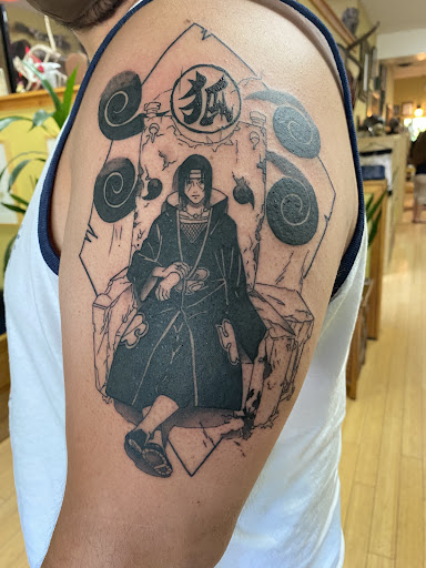 Explore jigsaw tattoo ideas, creative tattoo ideas in Hamden, available at Lovecraft Tattoo