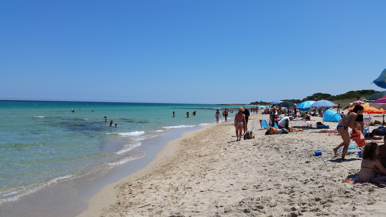 Foto de Punta Penna beach con agua cristalina superficie