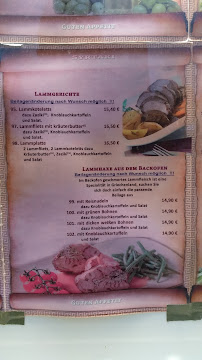 Griechisches Restaurant Syrtaki à Pegau menu
