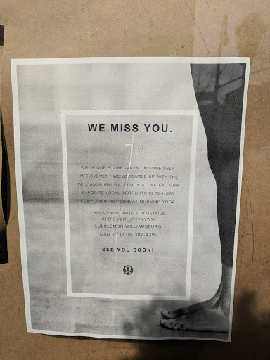 Sportswear Store «lululemon», reviews and photos, 166 Smith St, Brooklyn, NY 11201, USA