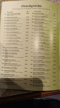 Menu du PIZZERIA NIDO à M. Gladbach