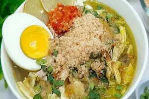 Warung soto Lamongan Bude dan ayam goreng kangkung goreng image