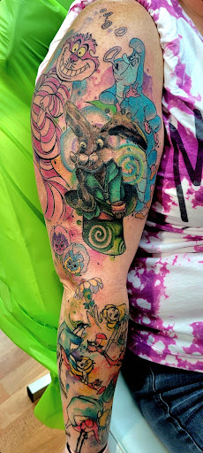 Find tattoo sleeve cover up ideas for your next unique tattoo in Benton at Spectrum Tattoo