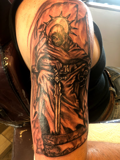 Explore crossfit tattoo ideas, creative tattoo ideas in Albuquerque, available at A Touch of Ink Tattoo & Art Gallery