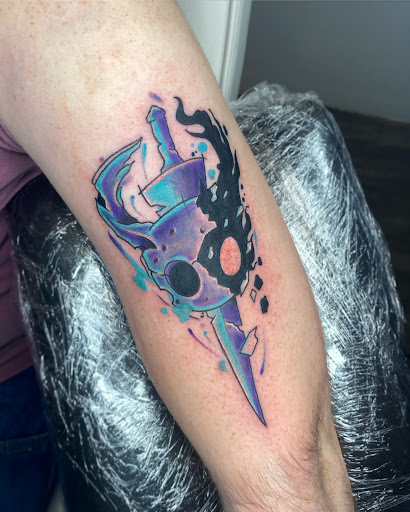 Explore futurama tattoo ideas, creative tattoo ideas in Fairmont, available at Sleazy Studios