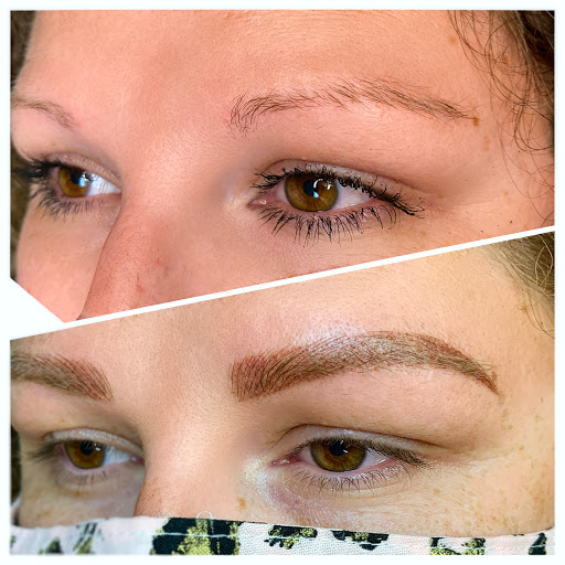 Explore top gun tattoo ideas, creative tattoo ideas in Peoria Heights, available at BeautiFULL Brows By Jen Microblading - Permanent Makeup Wild Honey Beauty Studio