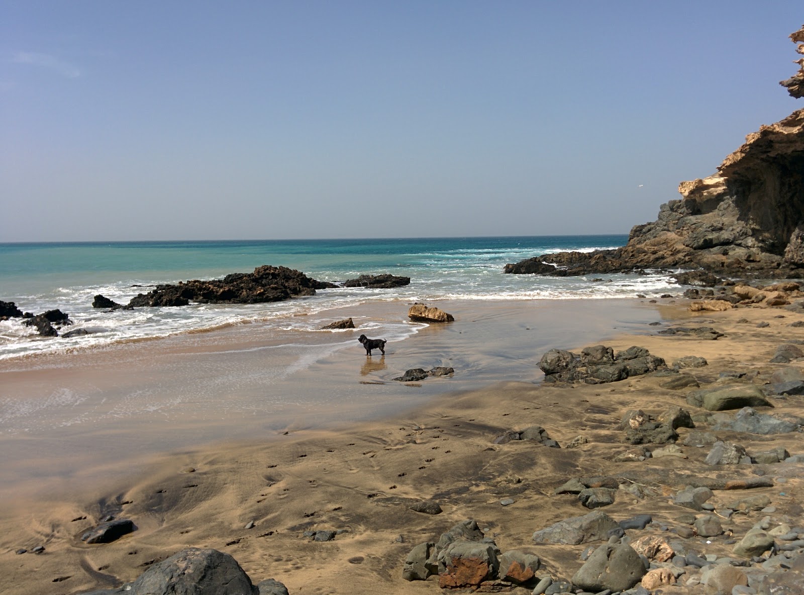Foto de Playa De Garcey zona salvaje