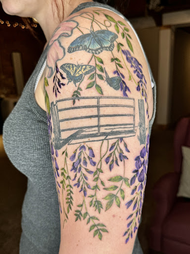 Explore mother name tattoo ideas, creative tattoo ideas in Broxton, available at Seratonin Tattoo Parlor