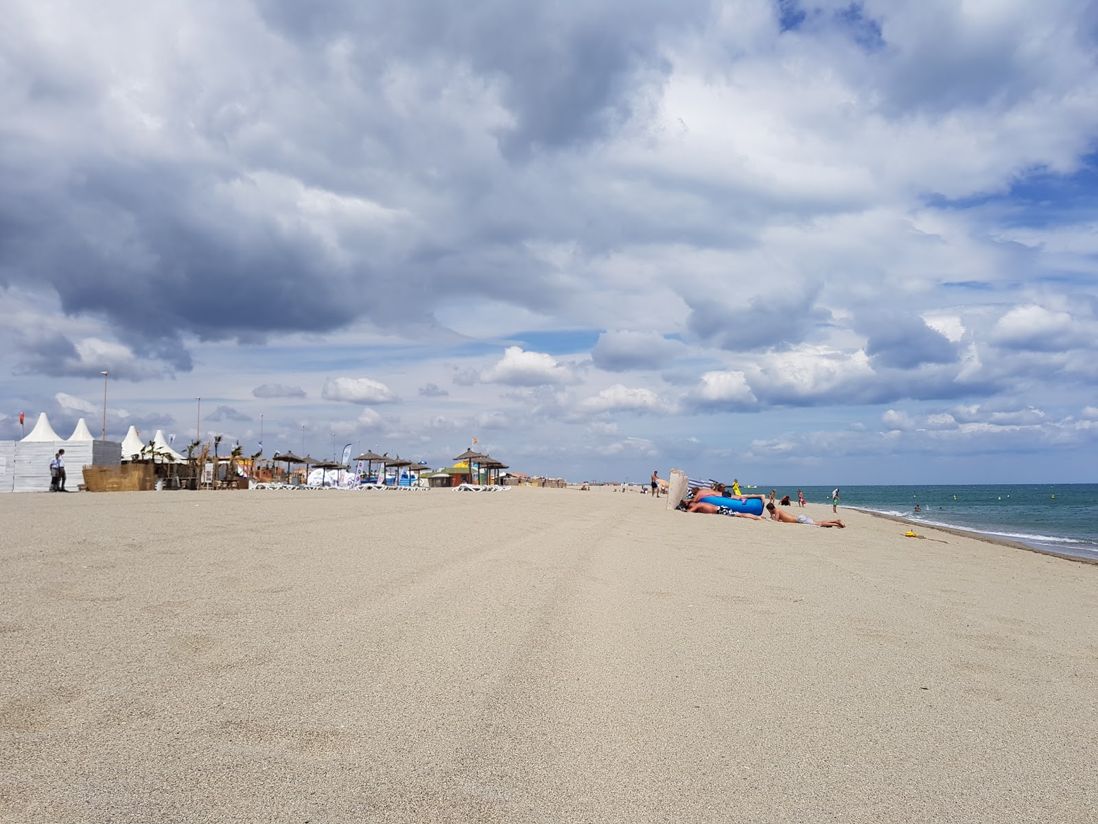 Zdjęcie Plage Barcares z powierzchnią drobny beżowy piasek