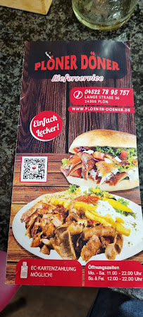 Plöner Döner - 10% NUR über unseren Webshop à Plön menu