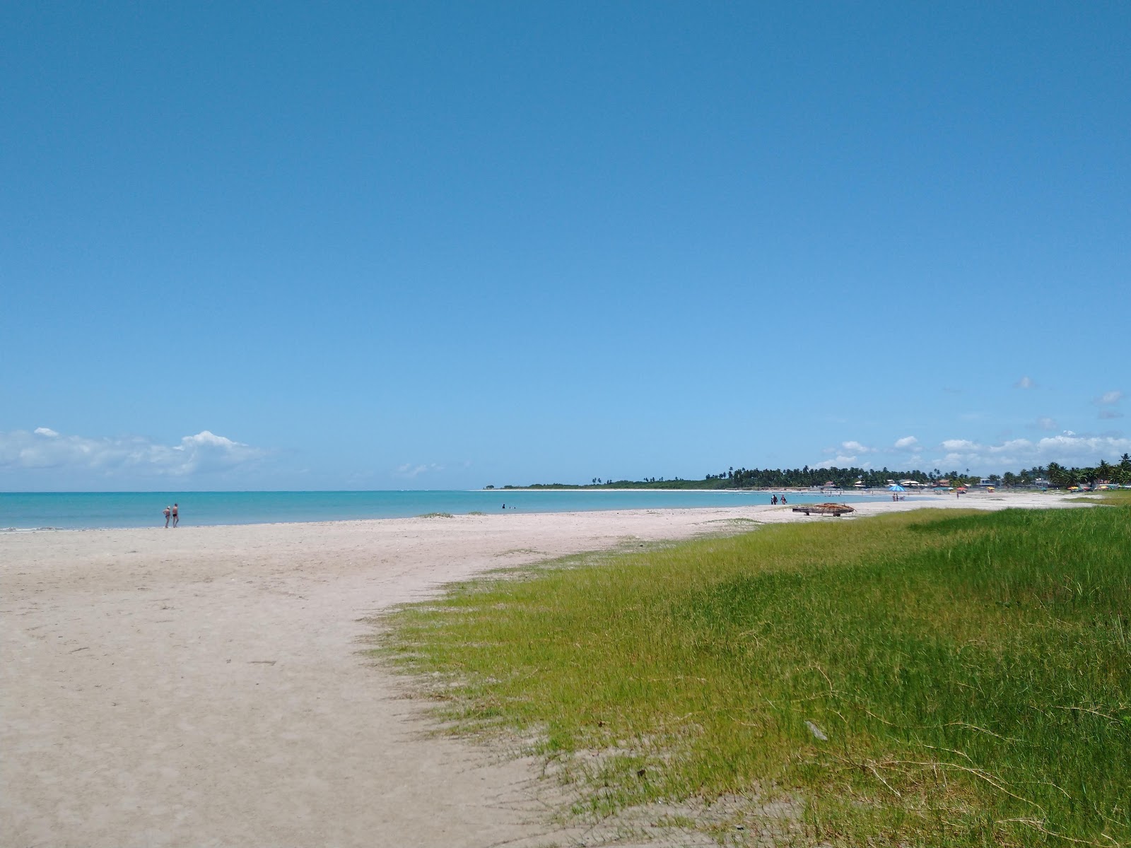 Photo of Paripueira Beach with turquoise pure water surface