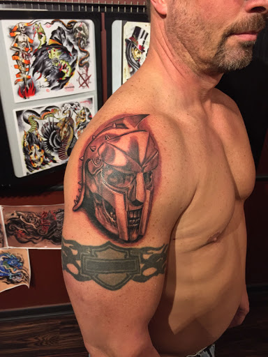 Explore nefertiti tattoo ideas, creative tattoo ideas in Huntsville, available at Blacktide Tattoo Co.