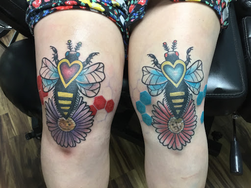 Explore highland cow tattoo ideas, creative tattoo ideas in Ocala, available at The Tattoo Gallery of Ocala LLC