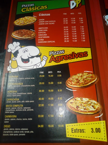 Opinii despre Diego’s Pizza în Villa María del Triunfo - Pizzeria