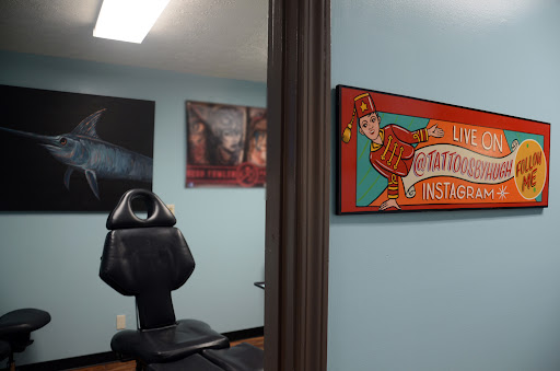 Explore booty tattoo ideas for ladies, creative tattoo ideas in Calhoun, available at A Sailors Grave Tattoo Parlor