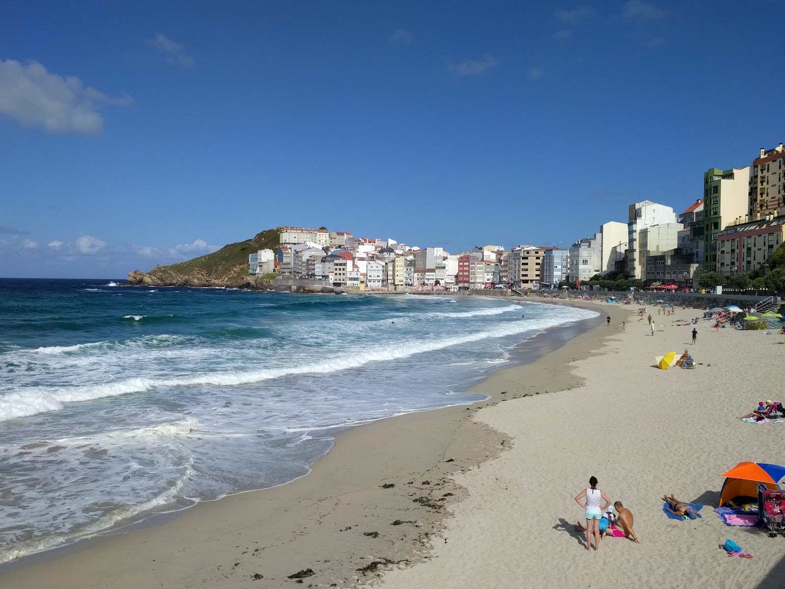 Foto di Praia de Area Maior e l'insediamento