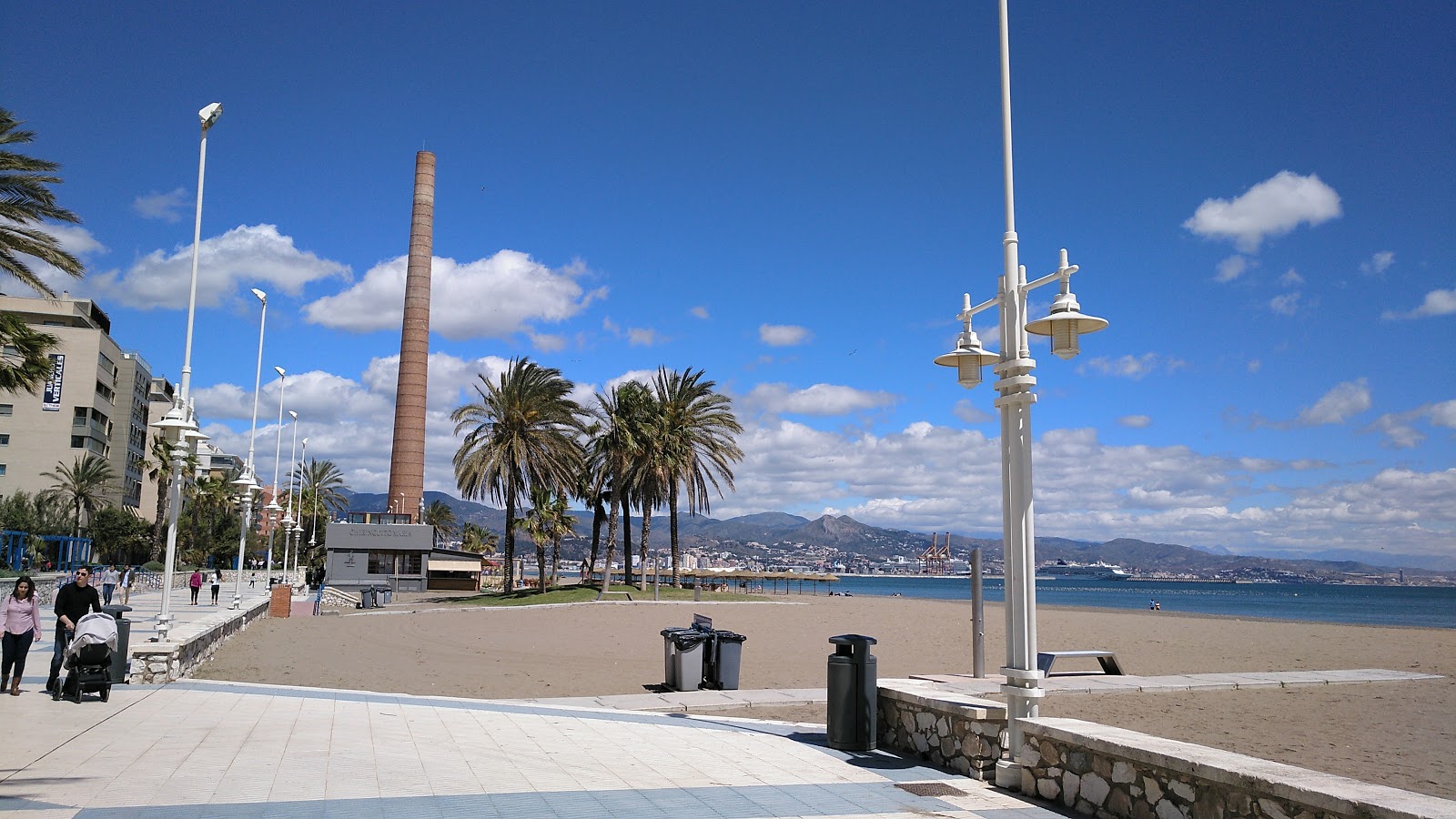 Photo of Playa de la Misericordia with gray sand surface