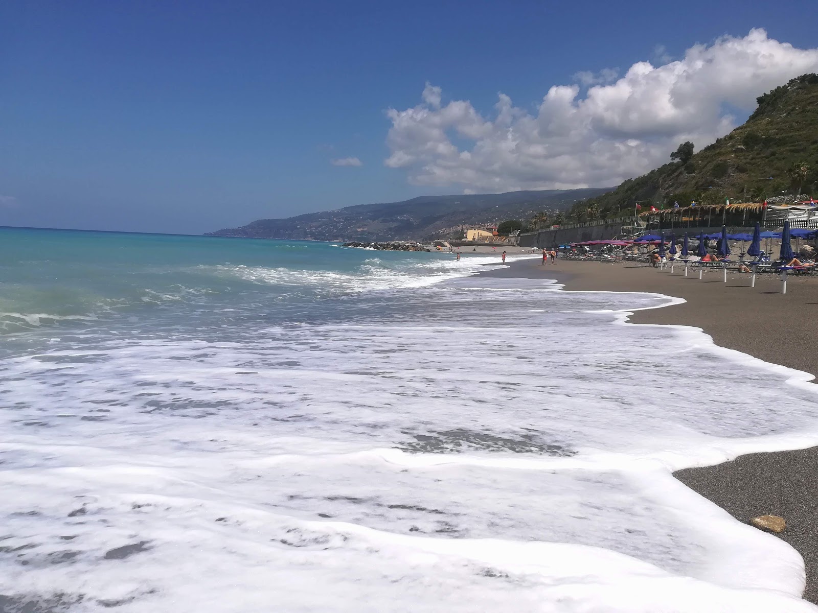 Foto di Acquappesa beach area del resort sulla spiaggia