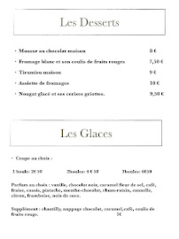 Restaurant Restaurant Le Petit Paris à Les Premiers-Sapins - menu / carte