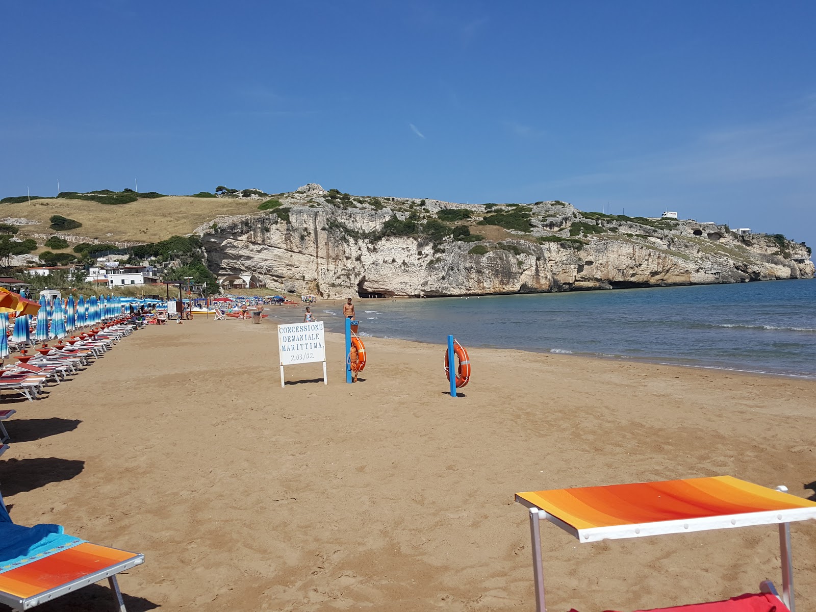 Spiaggia di Manaccora'in fotoğrafı plaj tatil beldesi alanı