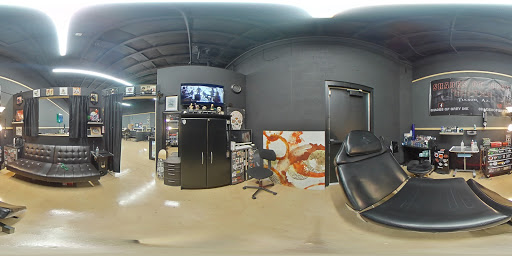 Explore ampersand tattoo ideas, creative tattoo ideas in Tucson, available at Shades of Grey Tattoo