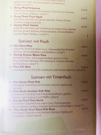 Nuh's Thai Schnellrestaurant à Duisburg menu