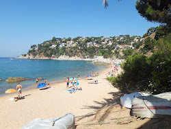 Photo de Plage de Canyelles situé dans une zone naturelle