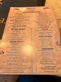 Banzé na petiscaria à Lisbon menu