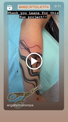 Explore fantasy book tattoo ideas, creative tattoo ideas in Tampa, available at Angel Tattoo