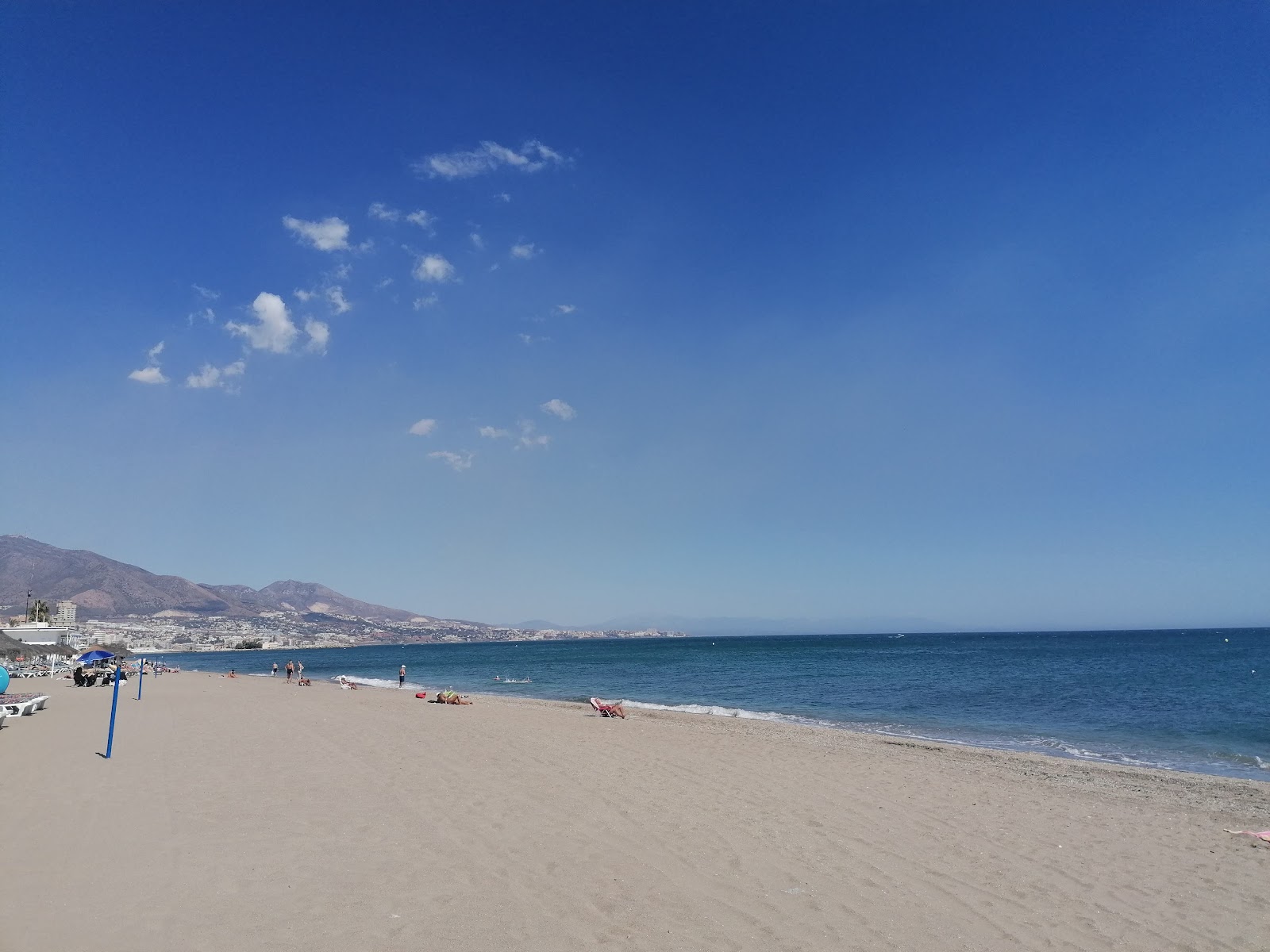 Photo de Playa de Santa Amalia - endroit populaire parmi les connaisseurs de la détente